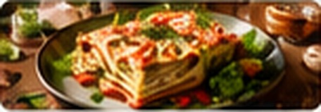 Lasagnes chèvre-épinards maison